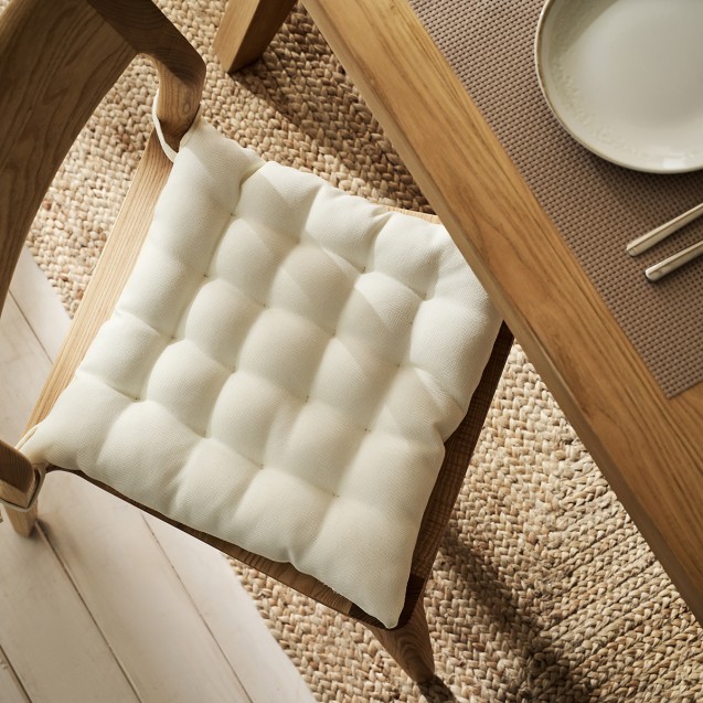 Μαξιλάρι καρέκλας Gofis Home Hygg Offwhite 213...