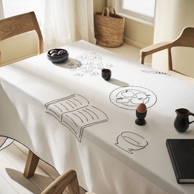 Τραπεζομάντηλο αλέκιαστο Gofis Home Erryn 258...