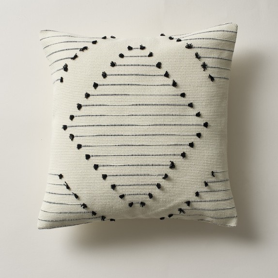 Μαξιλαροθήκη Gofis Home Lorna Black 268 43x43