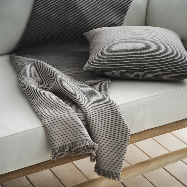 Ριχτάρι Πολυθρόνας Gofis Home Zebra Rock Grey...