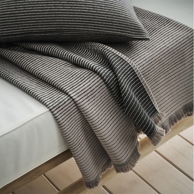 Ριχτάρι Πολυθρόνας Gofis Home Zebra Rock Grey...