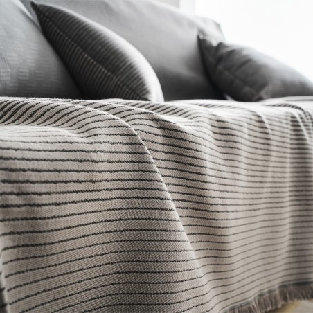 Ριχτάρι Τριθέσιου Gofis Home Zebra Rock Grey 302 180x310