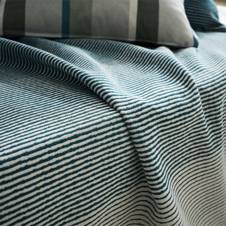 Ριχτάρι Τριθέσιου Gofis Home Zebra Viridian Blue 302 180x310