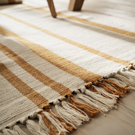 Χαλί Gofis Home Harlow Rattan Yellow 312 70x140