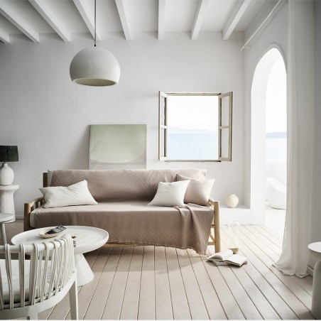 Ριχτάρι Τριθέσιου Gofis Home Ilania Sand Beige 318 180x310