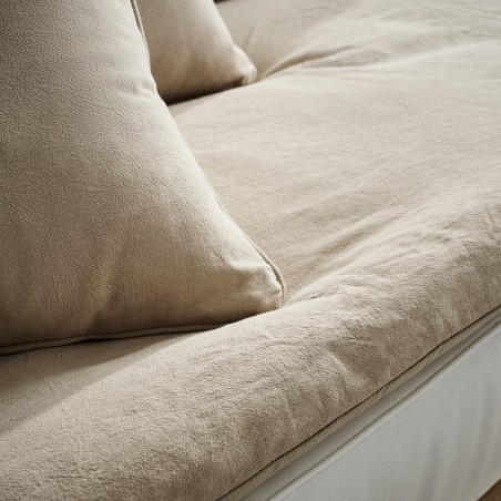 Μαξιλαροθήκη Gofis Home Valerie Natural Beige 381 43x43