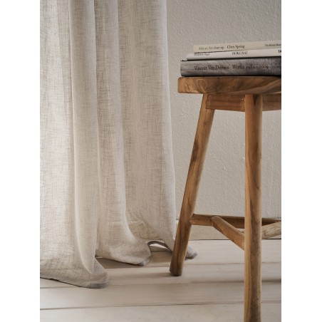 Κουρτίνα με τρουκς Gofis Home Combe Willow Beige 502 140x280