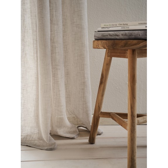 Κουρτίνα με σιρίτι Gofis Home Elephant Grey 502 140x295