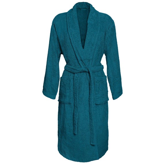 Μπουρνουζι Madi Με Γιακα Wave Large