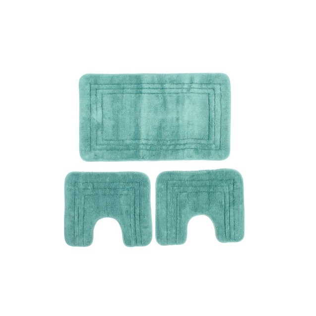 Σετ Ταπέτα Μπάνιου 3 Τεμαχίων Dimcol ZUCCHI...