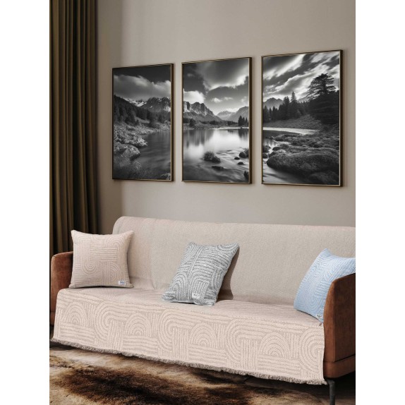 Ριχτάρι Τετραθέσιου Madi 170x340 Ethereal Beige