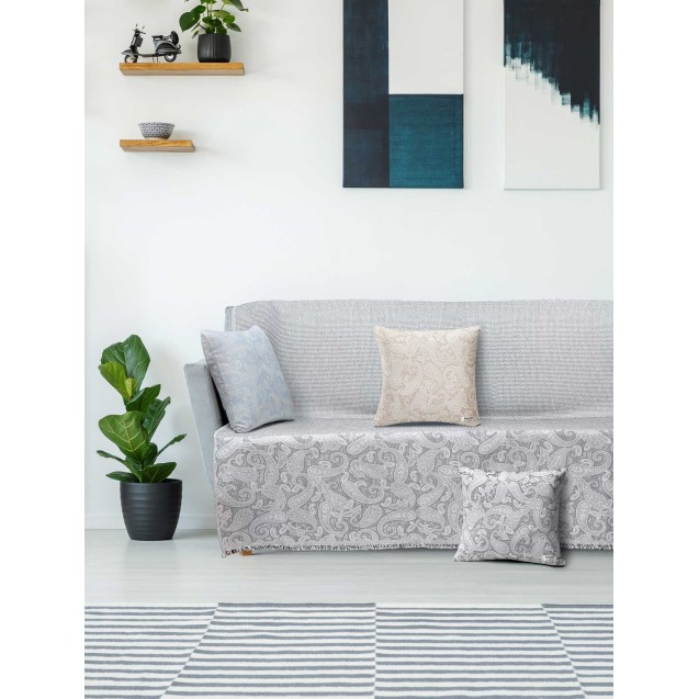 Ριχτάρι Πολυθρόνας Madi 170x180 Rococo Grey