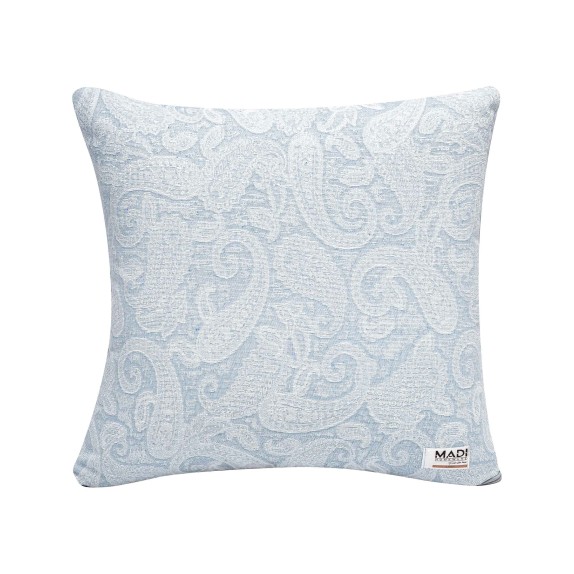 Διακοσμητικό Μαξιλάρι Madi 45x45 Rococo Cyan