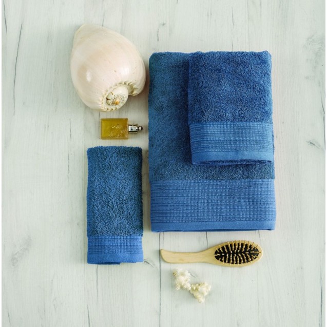 Πετσέτα Χεριών Sb Home Calvin Denim 30x50