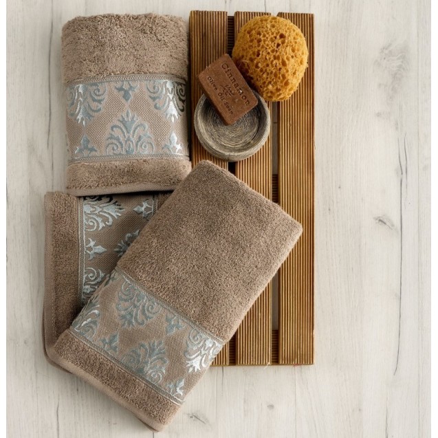 Πετσέτα Μπάνιου Sb Home Marley Moka 70x140