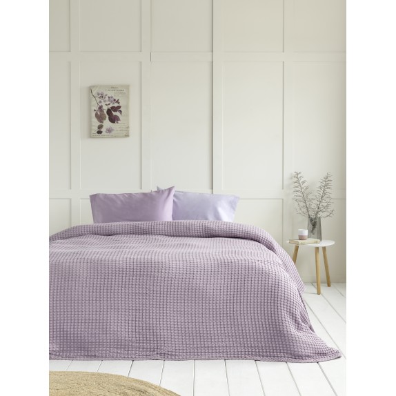 Κουβέρτα Nima 240x260 Comfy - Warm Lilac