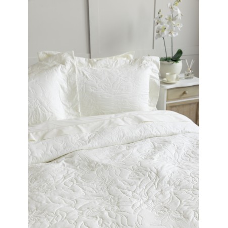 Σετ Κουβερλί King Size 3 Τεμαχίων Nima 240x260 - Eternal Off White