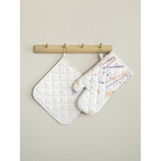 Σετ Κουζίνας (Γάντι + Πιάστρα) Nima - Laurel