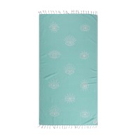 Πετσέτα Θαλάσσης Nef-Nef Eyes On Me 90x170 Aqua