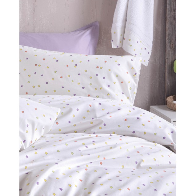 Σετ Παιδική Παπλωματοθήκη Ημίδιπλη 2 Τεμαχίων...