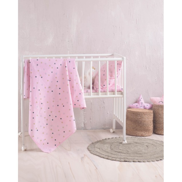 Σετ Σεντόνια Κούνιας 3 Τεμαχίων Rythmos Blaze...