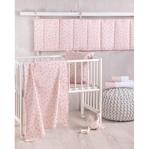 Σετ Παπλωματοθήκη Κούνιας 2 Τεμαχίων Rythmos...