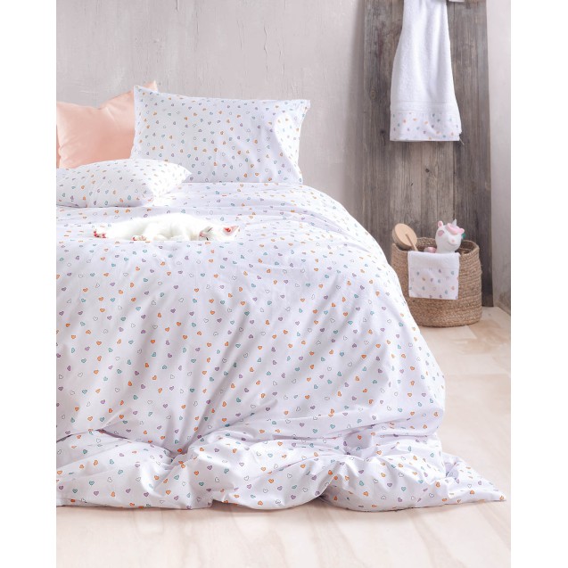 Σετ Παιδική Παπλωματοθήκη Ημίδιπλη 2 Τεμαχίων...