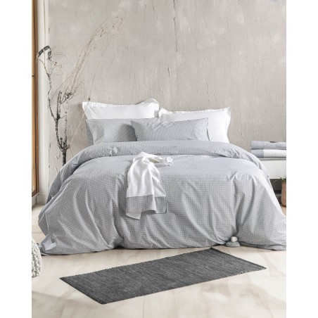 Σετ Σεντόνια King Size 4 Τεμαχίων Rythmos Sinclair Γκρι 260x280