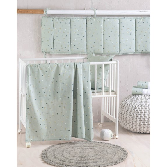 Σετ Παπλωματοθήκη Κούνιας 2 Τεμαχίων Rythmos Blaze...