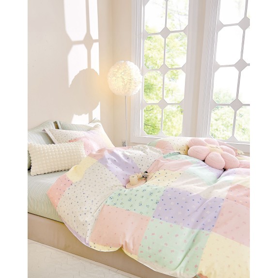 Σετ Σεντόνια Υπέρδιπλα 4 Τεμαχίων Rythmos Delight 230x260