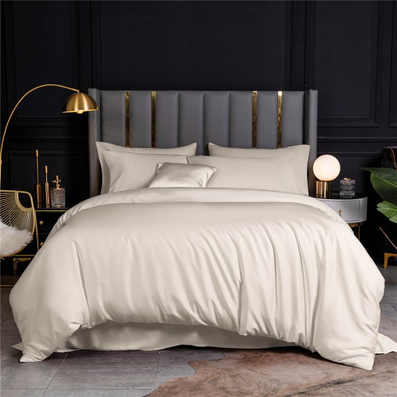 Σετ Παπλωματοθήκη Υπέρδιπλη 3 Τεμαχίων Rythmos Bamboo -...