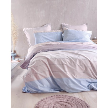 Σετ Σεντόνια King Size 4 Τεμαχίων Rythmos Chelsea Μοβ 260x280