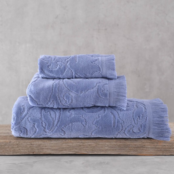 Σετ Πετσέτες 5 Τεμαχίων Rythmos Sienna New Μπλε Σε Σακούλα