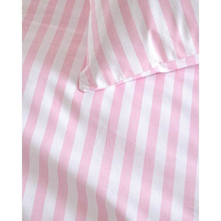 Σετ Σεντόνια King Size 4 Τεμαχίων Rythmos Eloise Ροζ 270x290