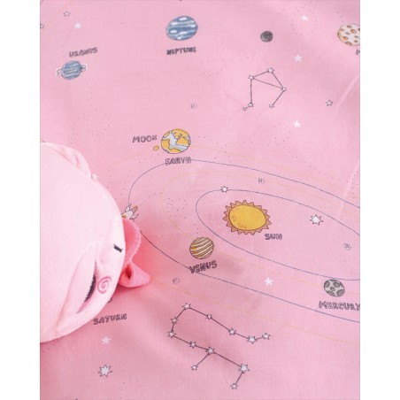 Σετ Σεντόνια King Size 4 Τεμαχίων Rythmos Venus Ροζ - 270x290