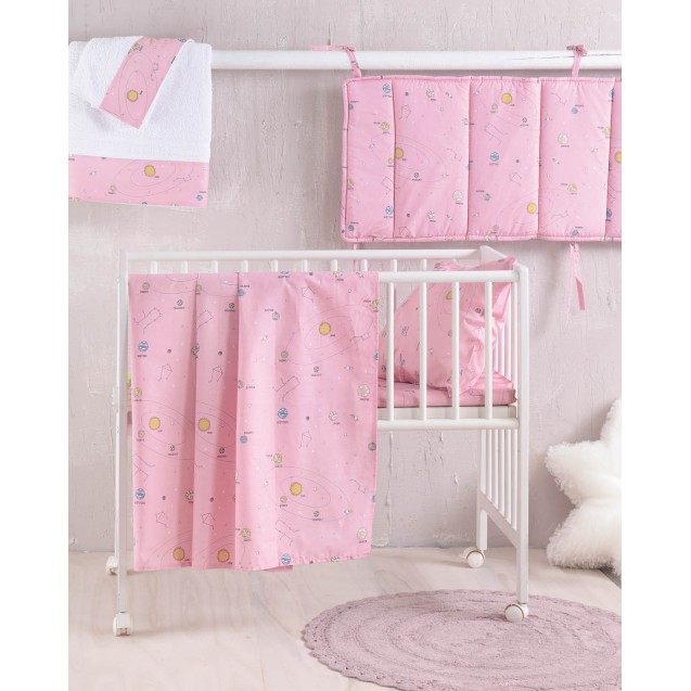 Σετ Παπλωματοθήκη Κούνιας 2 Τεμαχίων Rythmos...