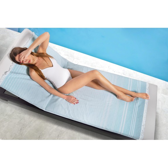 Πετσέτα Θαλάσσης Guy Laroche Serenity Petrol 90X180