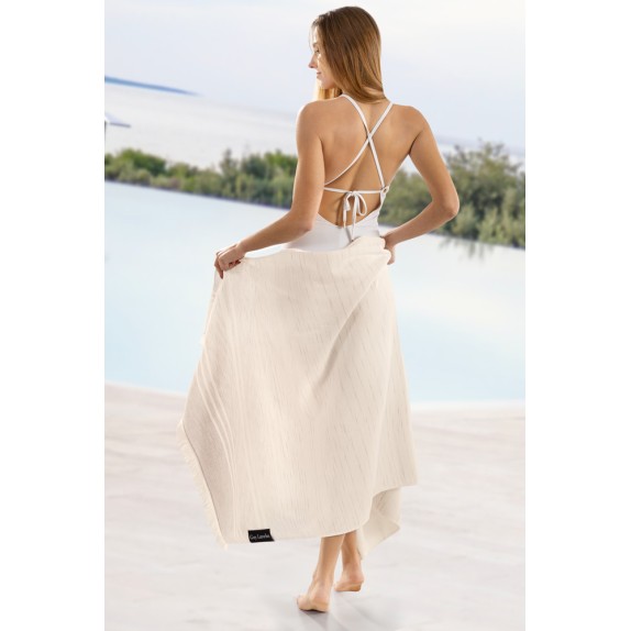 Πετσέτα Θαλάσσης Guy Laroche Serenity Sand 90x180