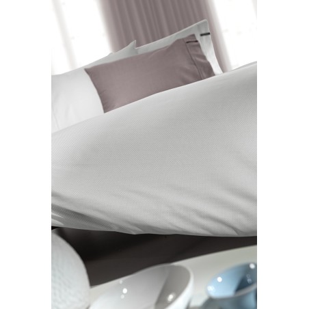 Σεντόνι Ημίδιπλο με Λάστιχο Guy Laroche Minimal Silver 120x200+35