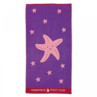 Πετσέτα Θαλάσσης Greenwich Polo Club 70x140 3898 Κόκκινο-...