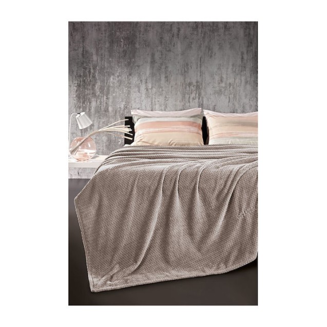 Σετ Κουβέρτα Fleece Μονή και Μαξιλαροθήκη...