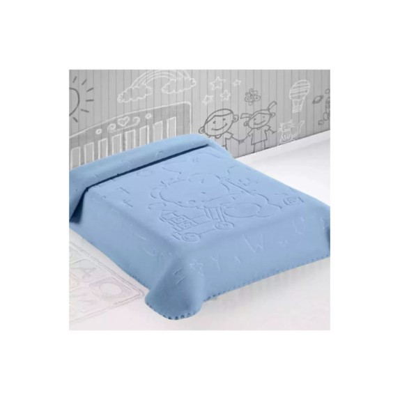 Κουβέρτα Ισπανίας Αγκαλιας 80X110 Belpla Ster 521 Blue