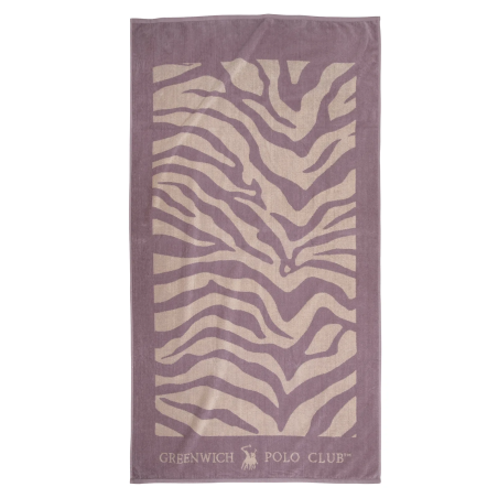 Πετσέτα Θαλάσσης Greenwich Polo Club 90x170 3849 Nude- Ιβουάρ