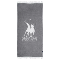 Πετσέτα Θαλάσσης Greenwich Polo Club 85x170 3903 Γκρι-...