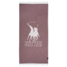 Πετσέτα Θαλάσσης Greenwich Polo Club 85x170 3906 Ιβουάρ- Μπορντό