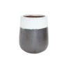 Βάζο Ανθρακί Λευκό (54x54x65) Soulworks 0440063