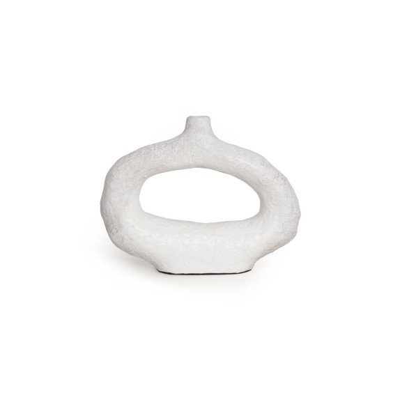 Διακοσμητικό Βάζο Minta White (34x7.5x26.5) Soulworks...