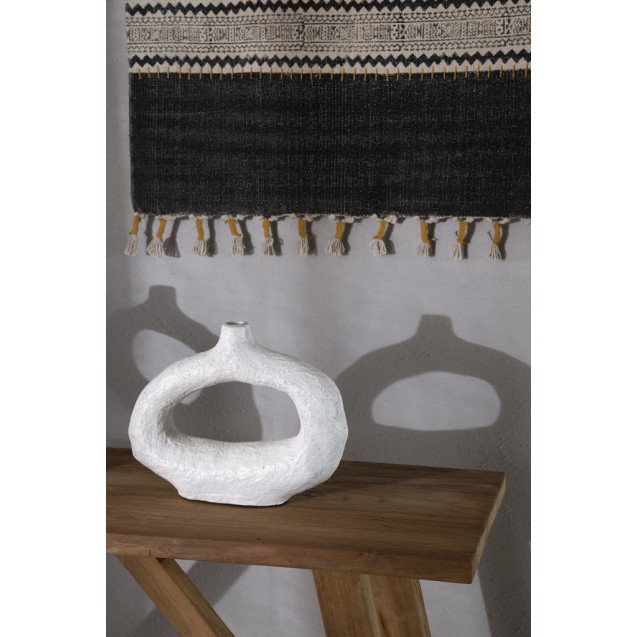 Διακοσμητικό Βάζο Minta White (34x7.5x26.5)...