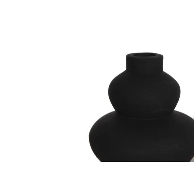 Διακοσμητικό Βάζο Paeon Black (20.5x19)...