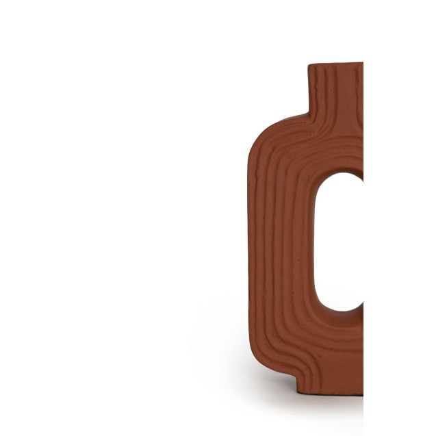 Διακοσμητικό Βάζο Leda Teracotta (20.5x7.5x36)...